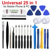 25 in 1 Tool Kit Screwdriver Set For iPhone 15 14 13 XS MAX XR X 8 7 6 6S 5 iPod Apple watch Android phone & PC Repair Opening