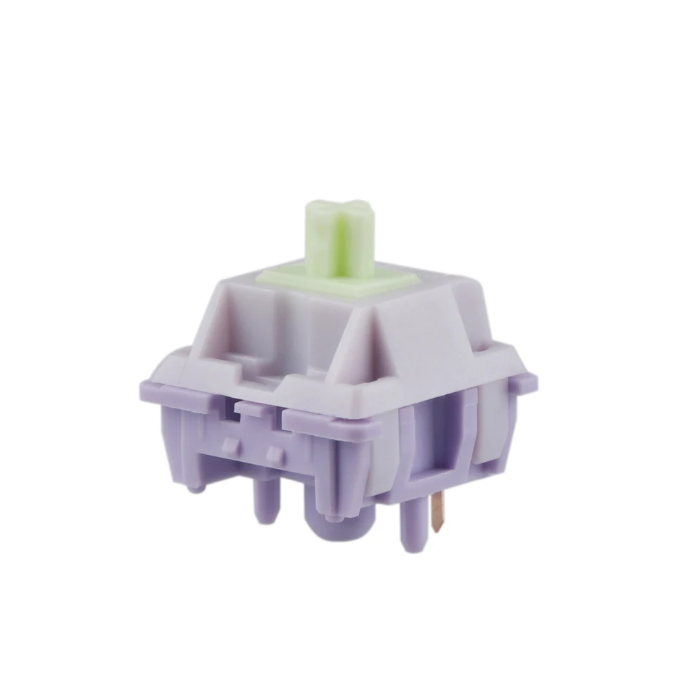 EPOMAKER Wisteria Linear Factory 潤滑済み 5 ピン スイッチ セット