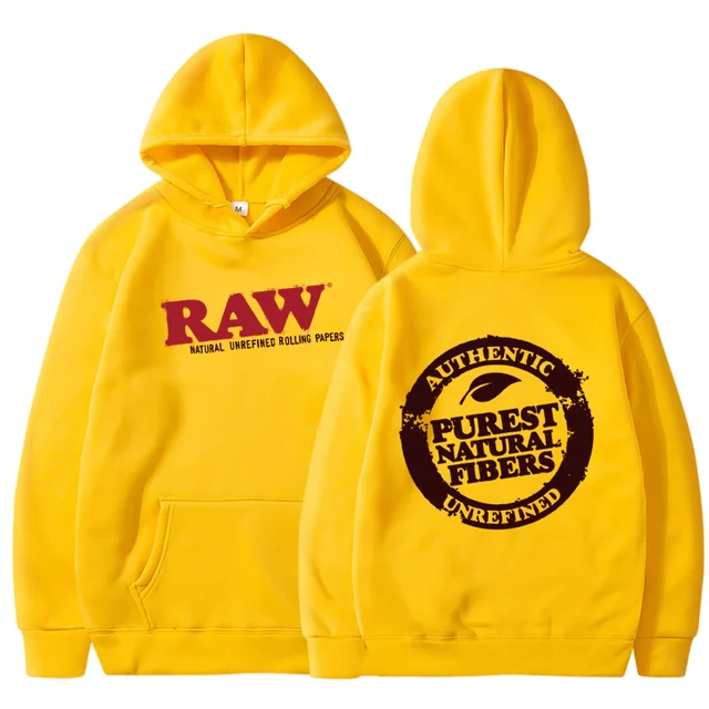 thumbnail image 1 of RAW-Sudadera con capucha para hombre y mujer, suéter de lana Polar con capucha, estilo Harajuku, Hip Hop, informal, de alta calidad, 1 of 3
