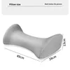 Lumbar Support Pillow for Sleeping Washable Bolster Pillow Ergonomic Waist Pillow for Office Chair Woman Couch Car Seat Pregnant 6