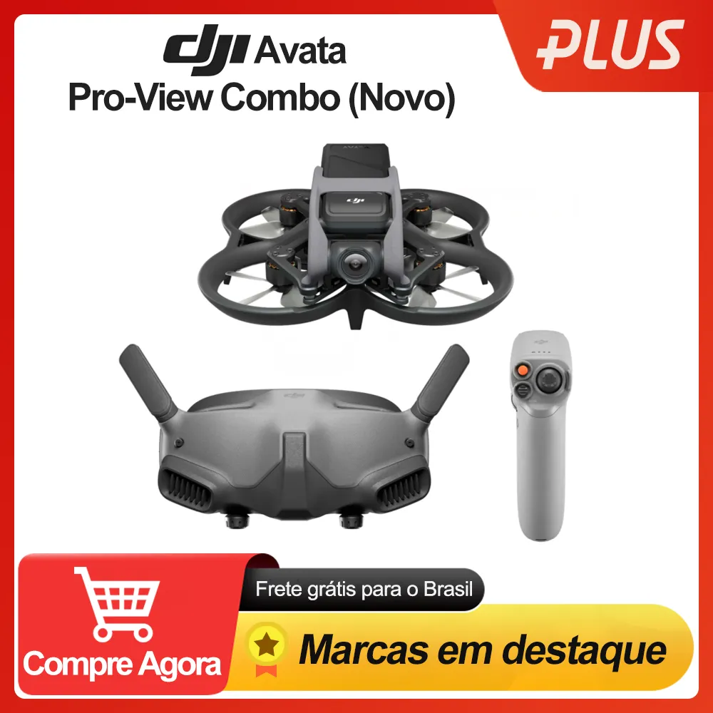 Combo DJI Avata Pro View + 2 Radiocontrol DJI FPV