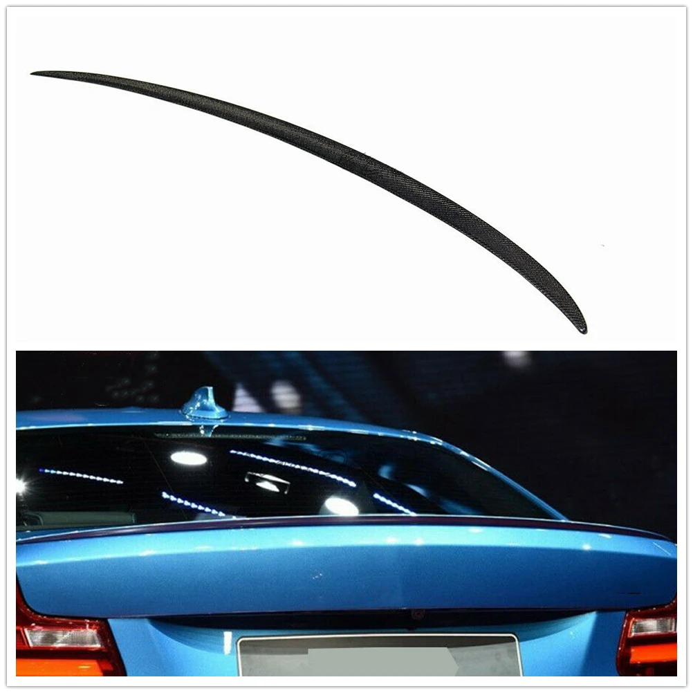 

Rear Spoiler Wing For BMW 2 Series F22 F87 2014-2021 Coupe M2 Style Carbon Fiber Car Trunk Lid Flap Lip Splitter Decklid Trim