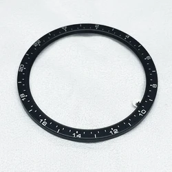 Elegant Bezel Ring Smartwatch Cover - Premium PC Bumper Case Accessory - Watch 6 Classic 43mm (Black)
