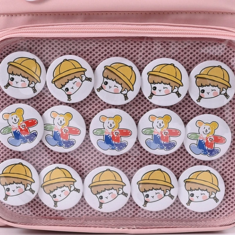 Harajuku Shoulder Bag for Women Clear Window Handbag Girls JK Bag Crossbody Bag