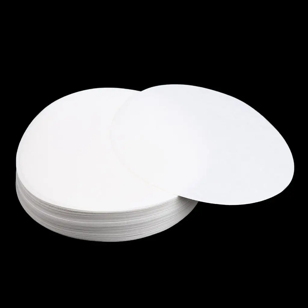 

Pack of 100 Pieces Lab Ashless Quantitative Filter Paper Circles 30-50um Dia. 70/ 90/ 110/ 125/ 150mm