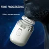 Mini Capsule Electric Shaver, Portable Mini Shaver, 2-in-1 Nose Hair Trimmer, USB Rechargeable Washable Rotary Razor for Men 3