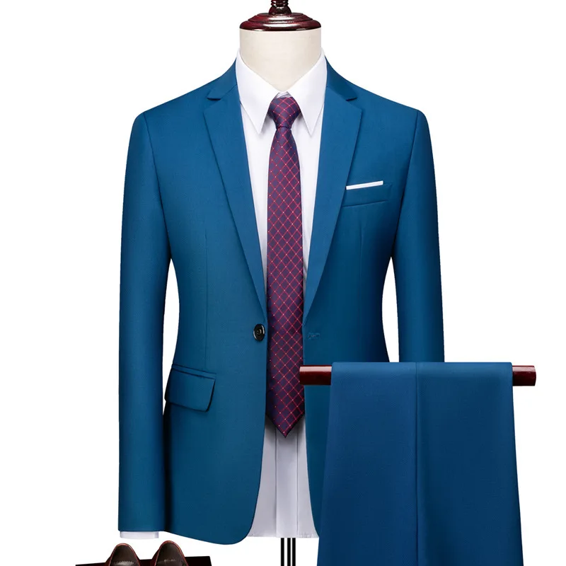 H42 suit two-piece wedding dress work formal business casual suit