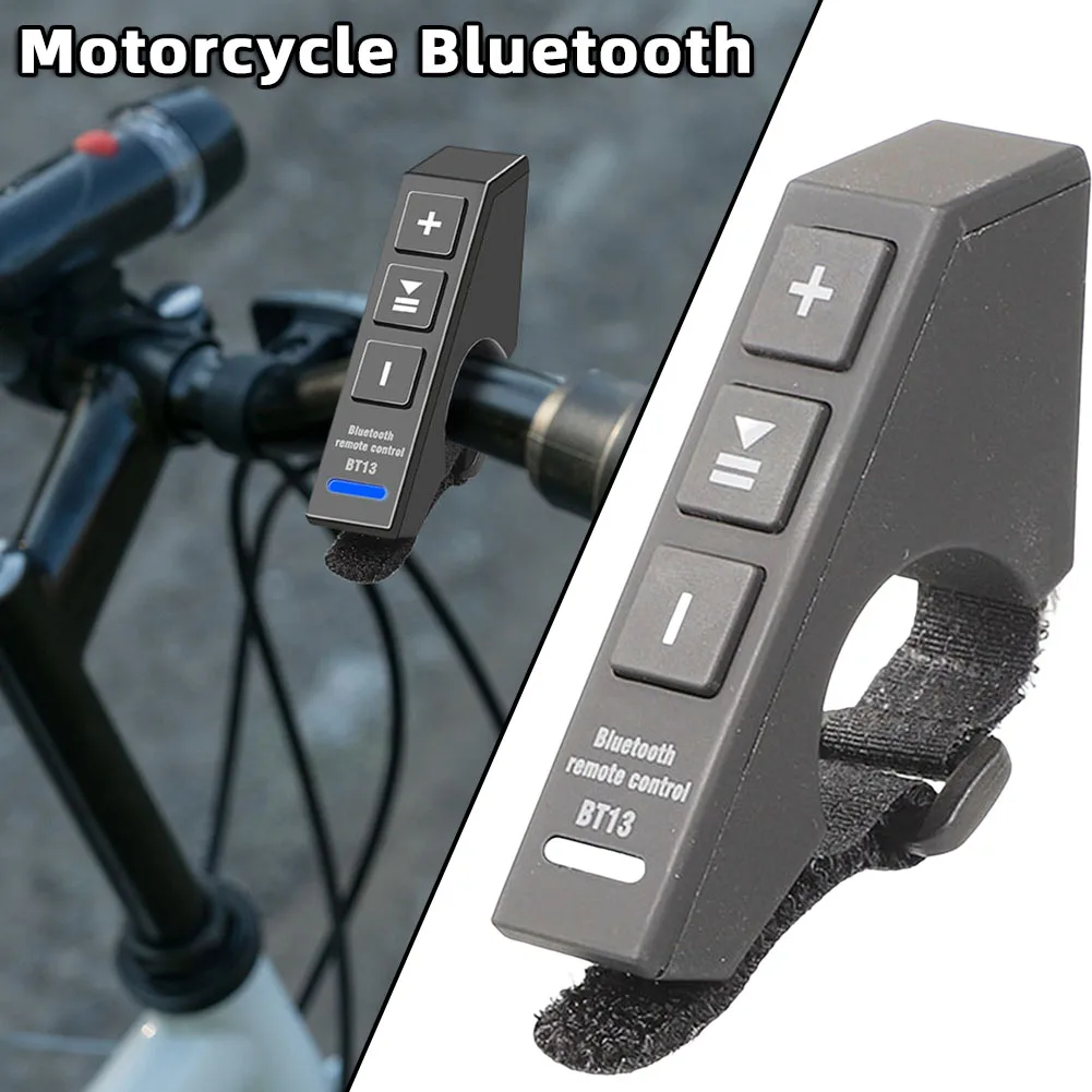 

Car Riding Safety Bluetooth-Compatible Medias Button Multi-Purpose Waterproof Remote For Electric Vehicle Bicycle Bicicleta