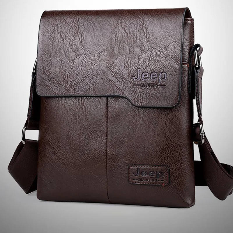

Men Business PU Leather Flaps Shoulder Bag Solid Color Crossbody Bag Messenger Zipper Bag Travel Bag