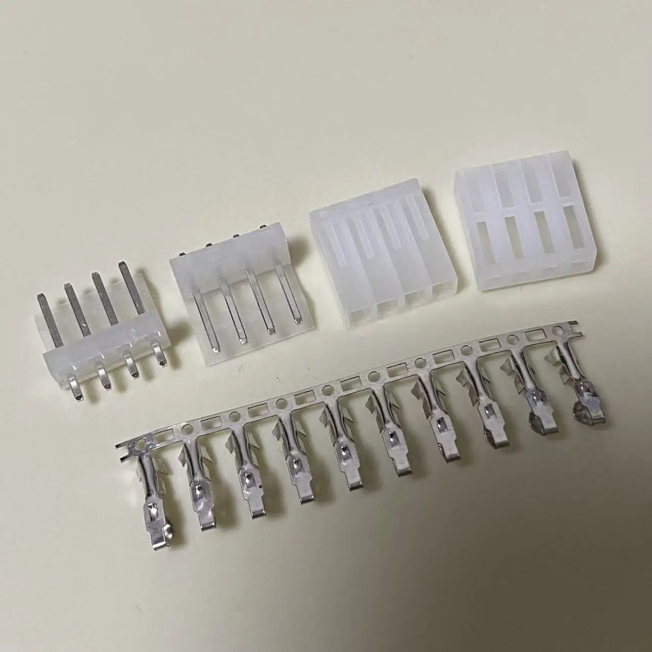 10-Set Bundle of 3.96mm Pin Connectors with Terminals - Male & Female Components Included