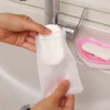 Facial Cleanser Soap Mesh Bags Foaming Mesh Soap Body Wash Foaming Mesh Bag Drawstring Bags Household Cleaning Supplies 2