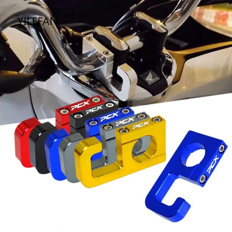 Motorcycle Universal 22MM Handlebar Helmet Hook Luggage Bag Hanger Hook Holder For Honda PCX150 For Honda PCX160 Honda PCX125