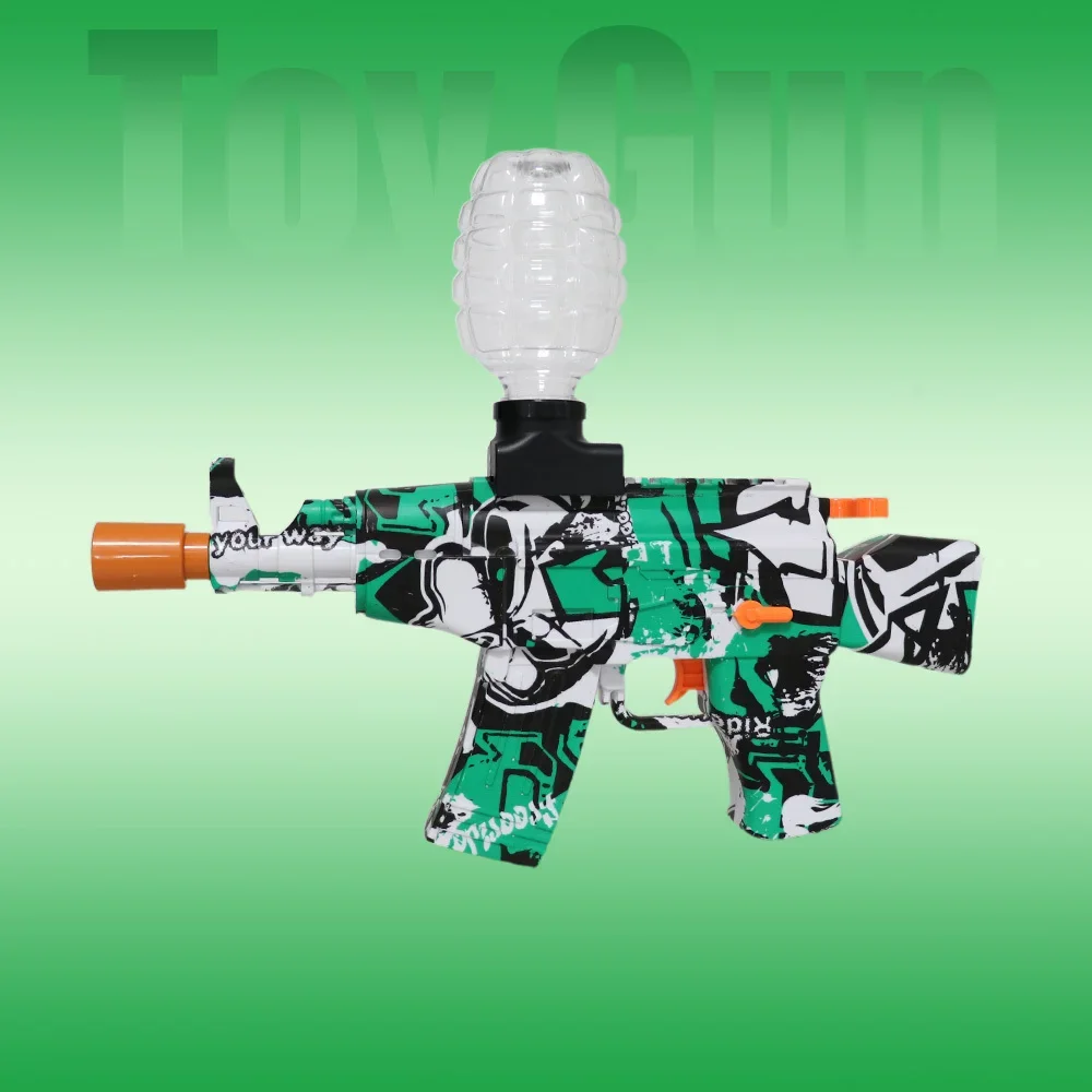 전기 젤 볼 발사기, 자동 발사기 스플래시 장난감, 충전식 스플래시 볼 장난감,