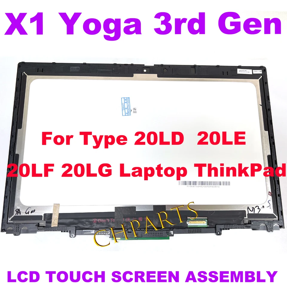 B140HAN03.1 LENOVO X1 14インチ準正液晶 New Compatible with B140HAN03.1 HW0A for Lenovo Carbon X1 5th Gen| LCD only  | eBay
