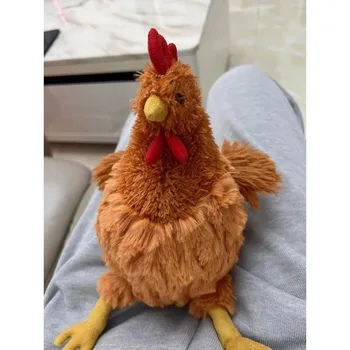 Simulation Hen Plush Rooster 1
