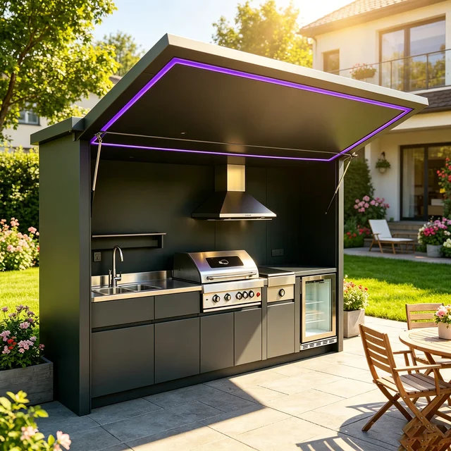 All-Weather Outdoor Kitchen Unit 5
