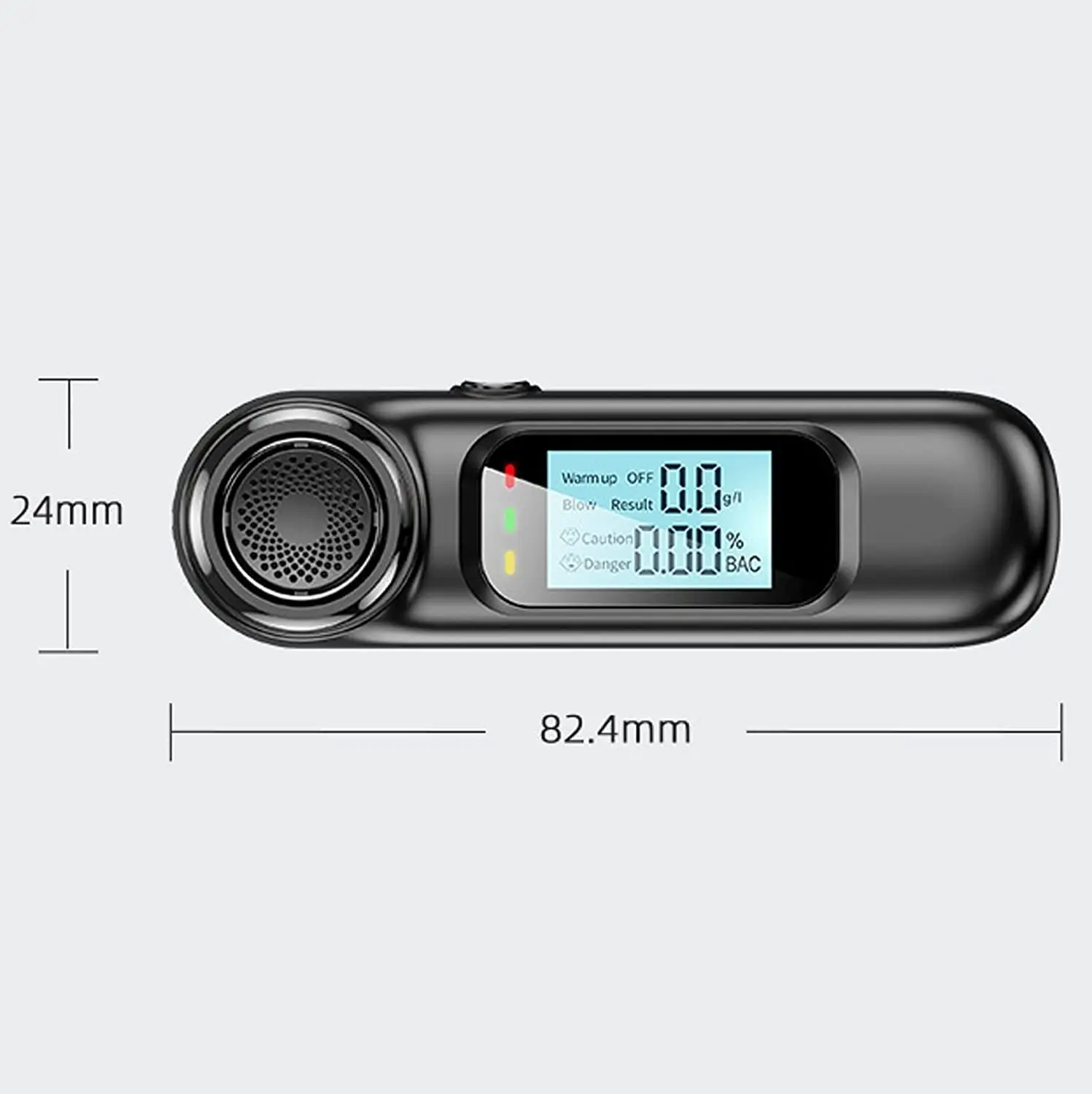 Non-Contact High-Precision Alcohol Tester Digital LCD Screen USB Rechargeable Breath Alcohol Tester Breathalyzer Analyzer images - 6