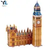 3D Jigsaw Puzzle Collection Decoration Big Ben DIY Assemble Puzzle 34 Pieces Educational Building Model Kits for Adults Children 3