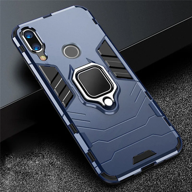 Versatile 4-in-1 Armor Phone Case with Ring Holder