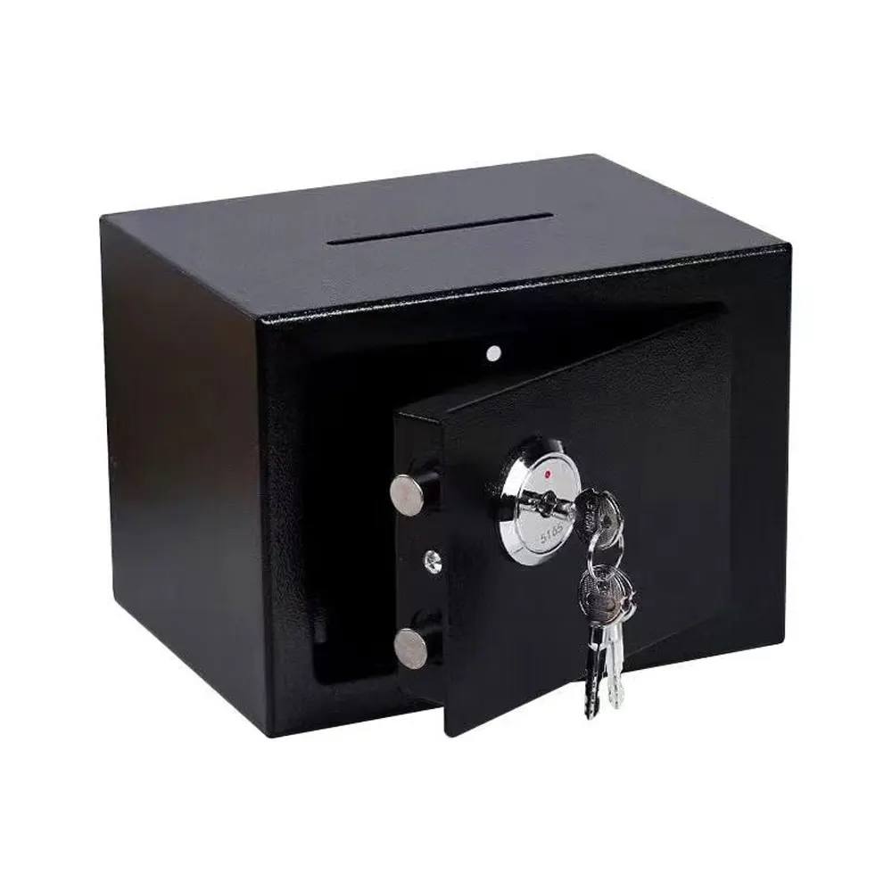 Digital Safe Box Safety Money Gun Electronic Lock Safe Fireproof Safes for Home Strongbox Small Cash Security Lockable Storage 5