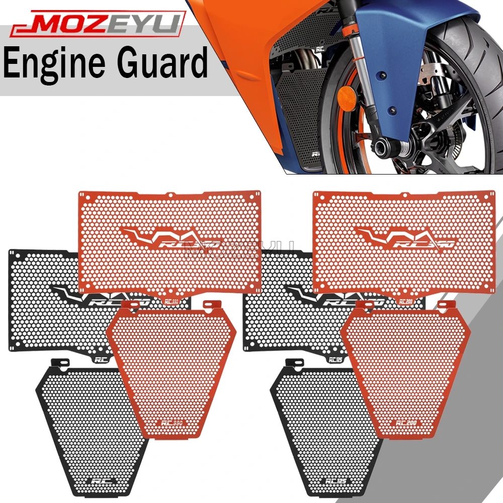 Rc390 Engine Guard For RC125 RC200 RC390 RC 125/200/390 2022 2023 2024 2025 2026 Radiator ...