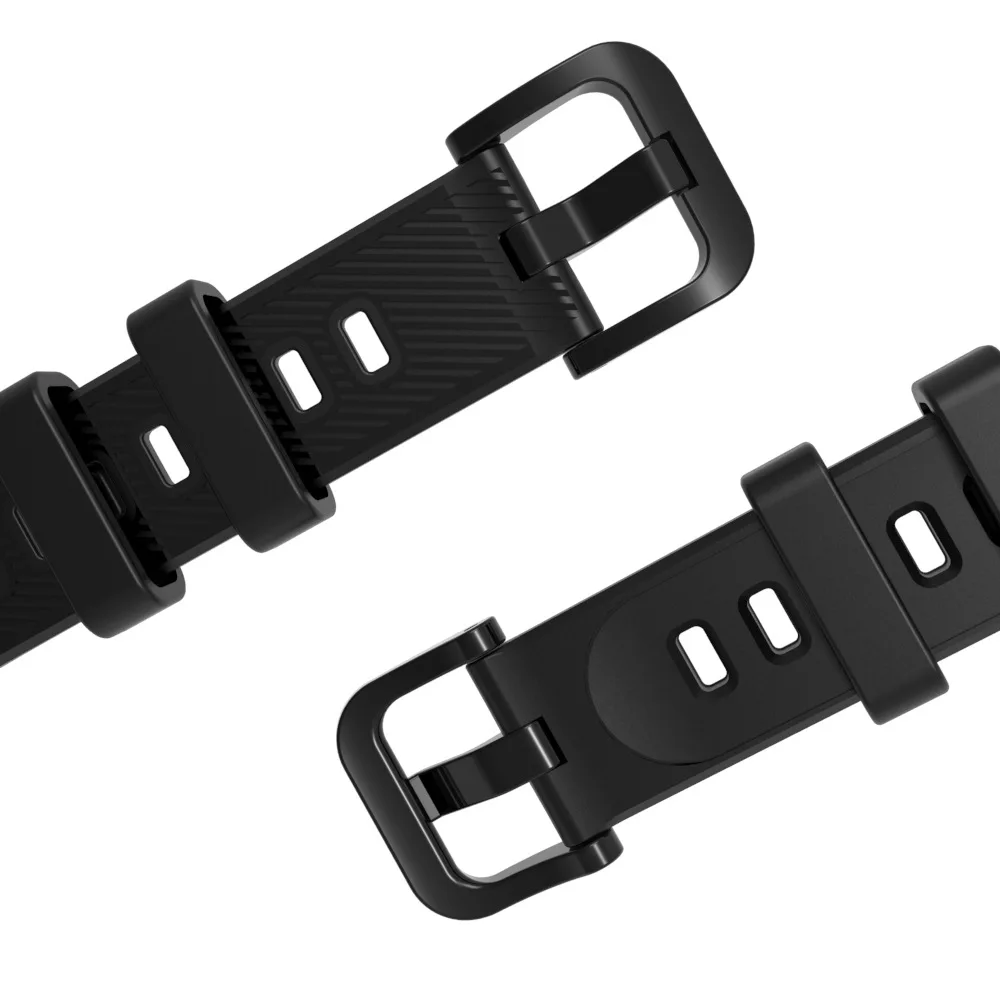 Dual Function Silicone Strap and Case for Smartwatch - Replacement Sport Bracelet and Wrist Band