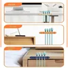 Cable Organizer Silicone USB Data Cable Desktop Management Cable Silicone Clips For Mouse Headphone Earphone Car Wire Holder 5