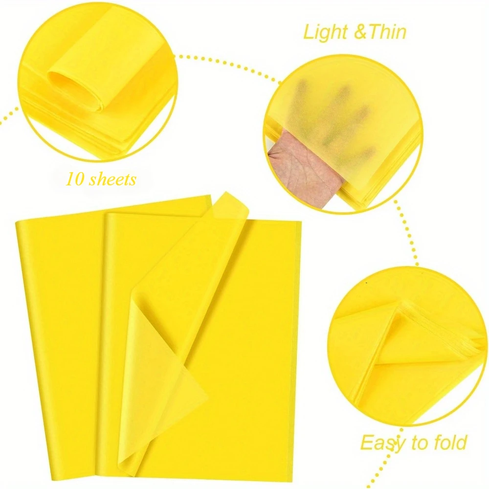 Craft Paper Flower Wrapping Paper Gift Wrapping Paper 10 Sheets 50*66cm