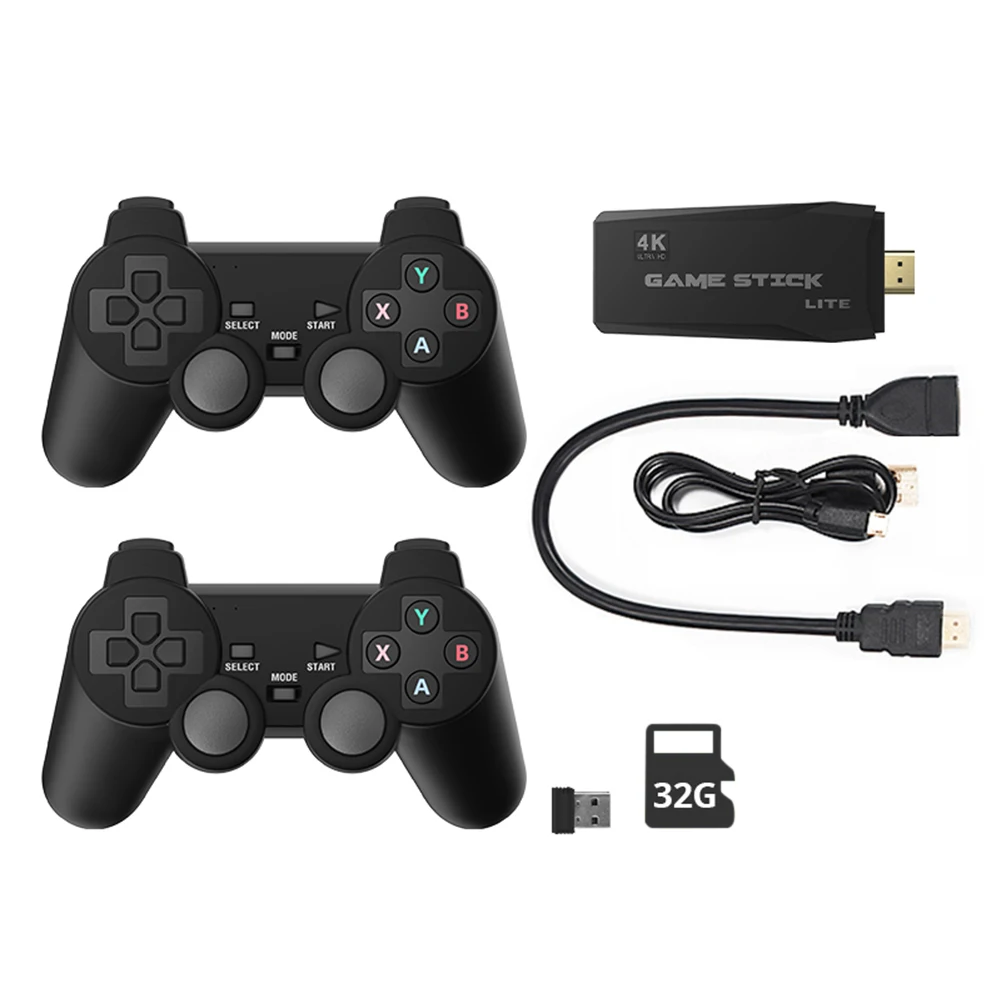 Konsola do gier wideo 32G/64G, ponad 10000 gier, konsola retro, Plug and Play, wyposażona w gry S1/atari/name/sfc/fc/gba/gb/gbc