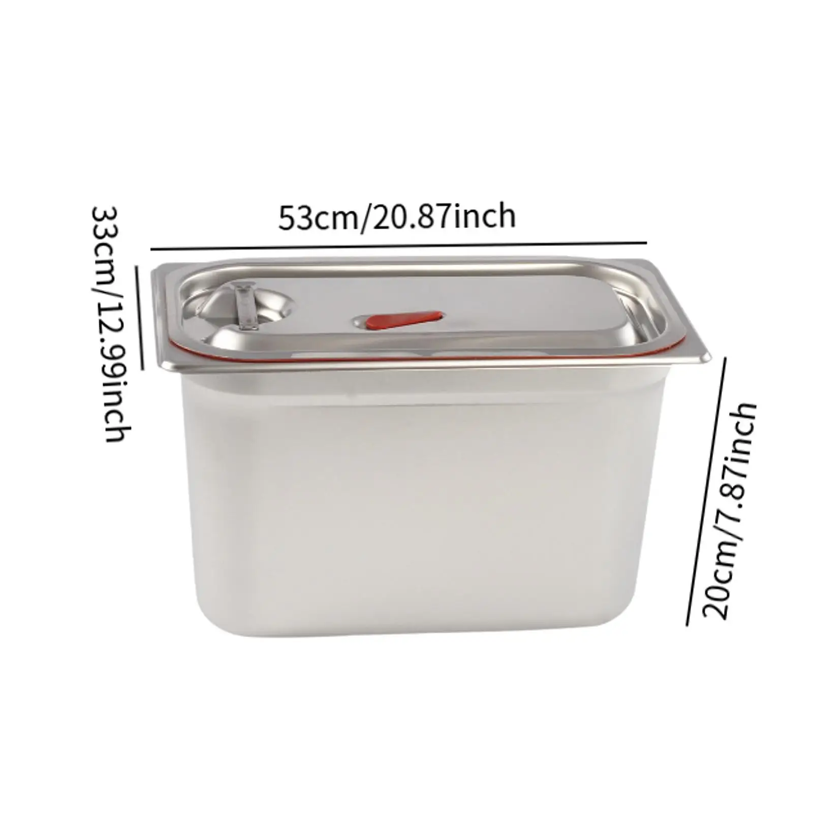 Steam Table Pan Food Pan Serving Tray Warming Breading Tray Commercial