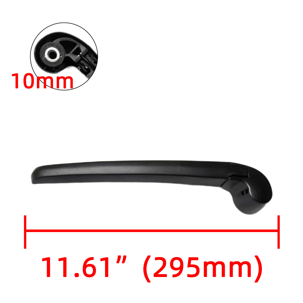 Rear Windscreen Wiper Blade and Arm Cleaning Accessory