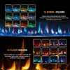 Electric Fireplace in-Wall Recessed and Wall Mounted with Remote Control, 1500/750W Fireplace Heater 6