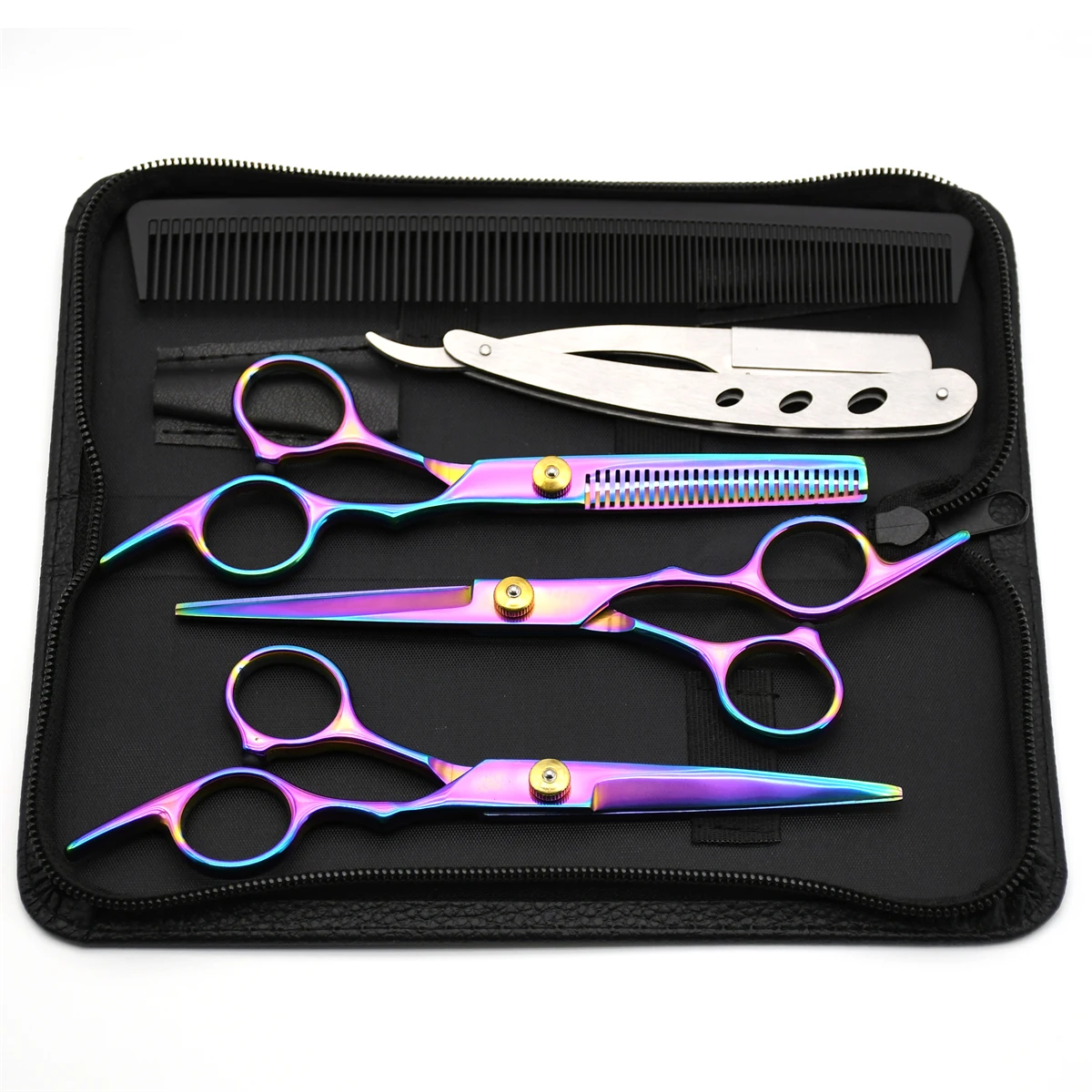 Hairdressing Scissors Thinning Shears Hair Cutting Set JP Stainless
