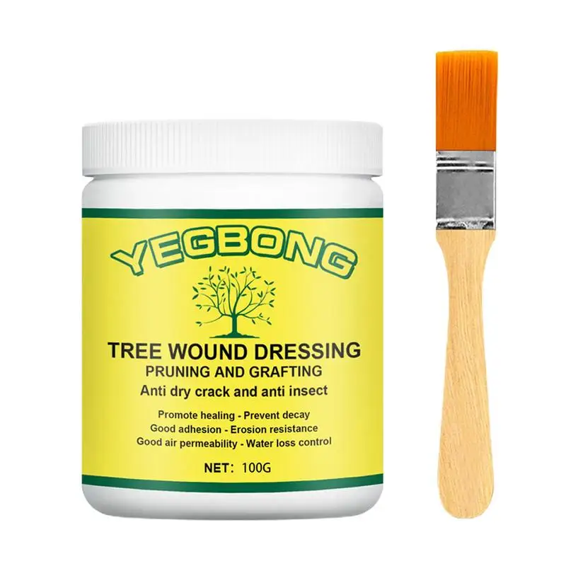 

100gTree Grafting Paste Plant Tree Wound Healing Sealant Wound Healing Agent Plant Pruning Heal Paste Tree Grafting Wound Repair