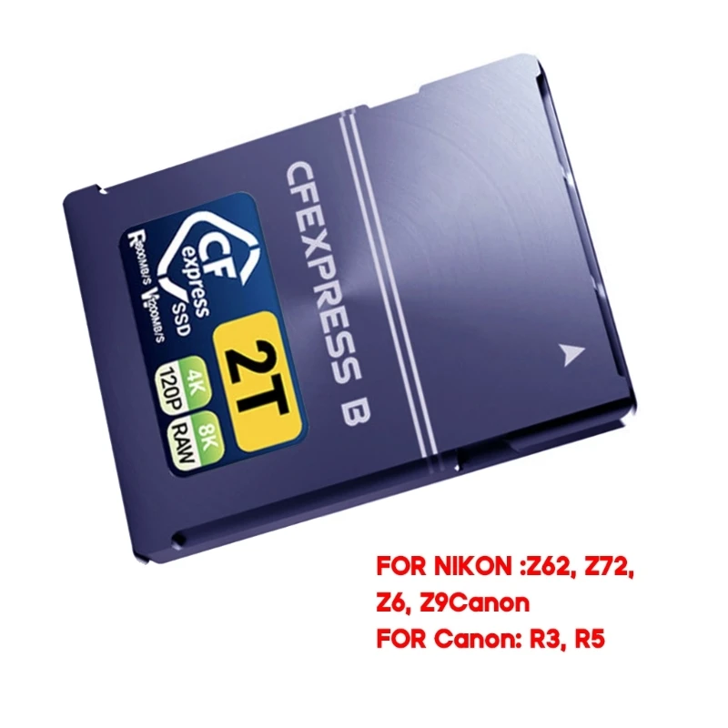Adaptador de Cartão Cfexpress Nvme 2230 para Conversor de Cartão Cfexpress Forz6 z7 Z9- D5- D6- D850-for Eos r3 r5 para - Imagem 3