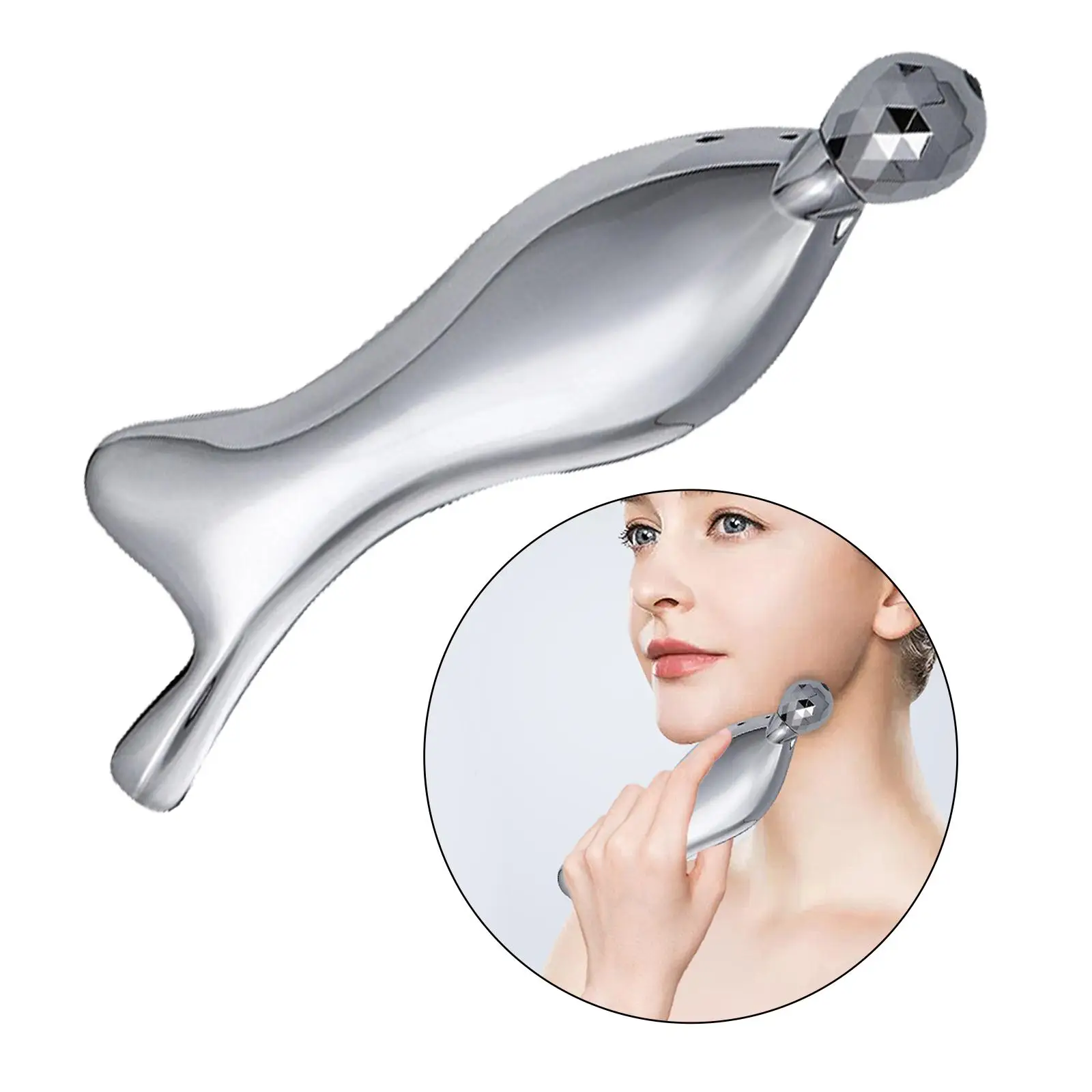 

Facial Roller Relaxation Scraping Lifting Roller Shoulders Legs Tool for