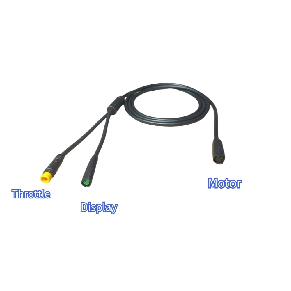 Bafang MID Motor Cable 1T2 Instrument Cable Extended Cable M410 M500 M510 M600 M800 M820 M560 Mid Motor 1T1 Display Line