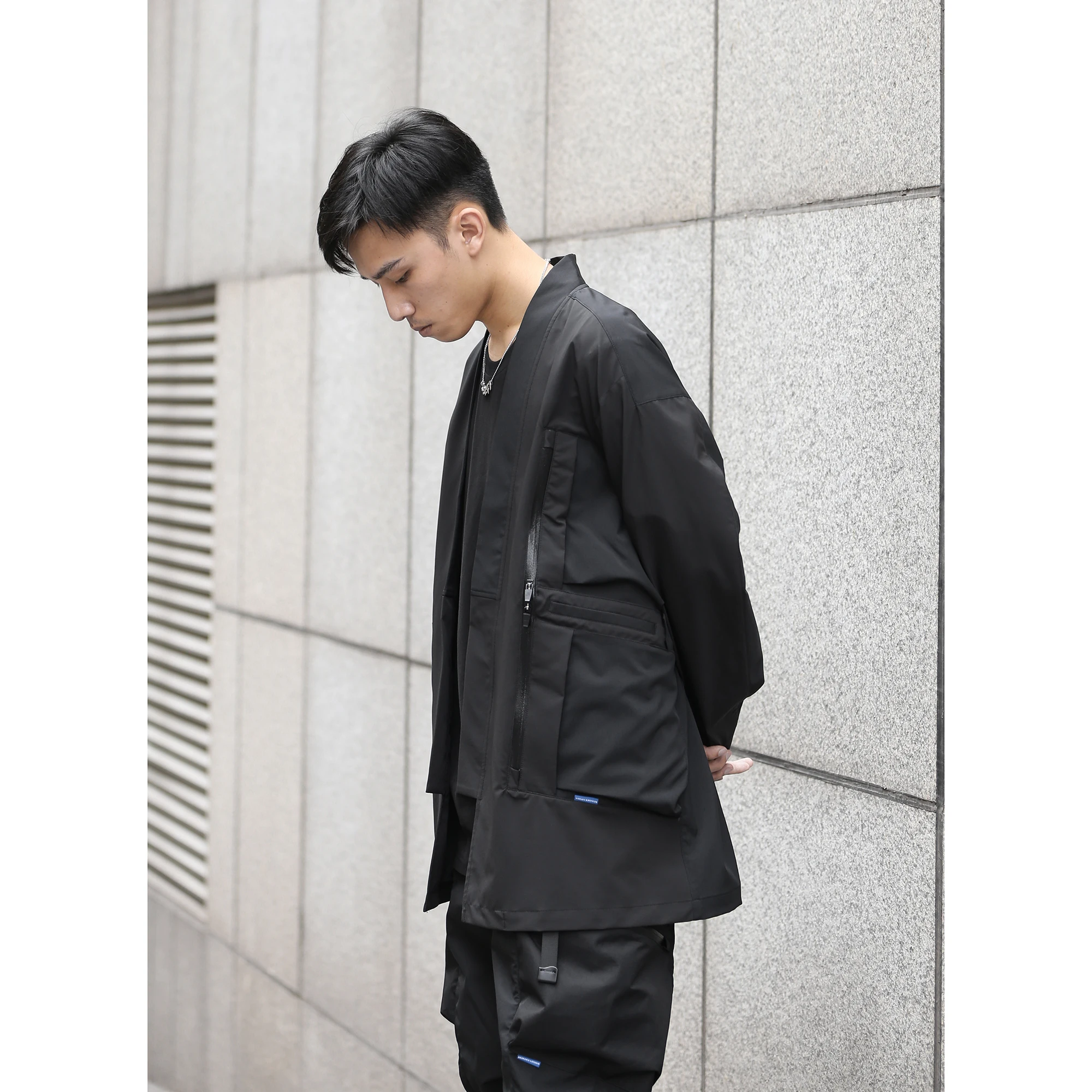 超美品　the soft machine reign coat ＸＬサイズ　黒 CYBORG】アサシンロングジャケット