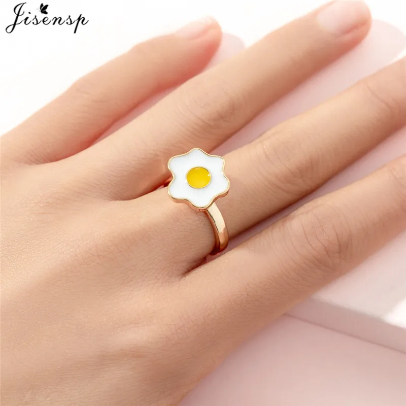 Adjustable Rotatable Butterfly & Daisy Anti-Stress Fidget Ring