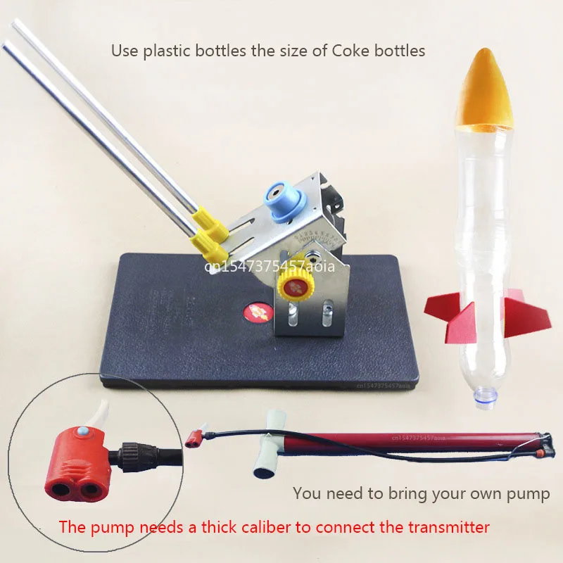 Air hydrodynamic Rocket Launcher Outdoor Toy Jump Jet Launcher Water Powered Rocket Developing Intelligent Physics Experiments 4