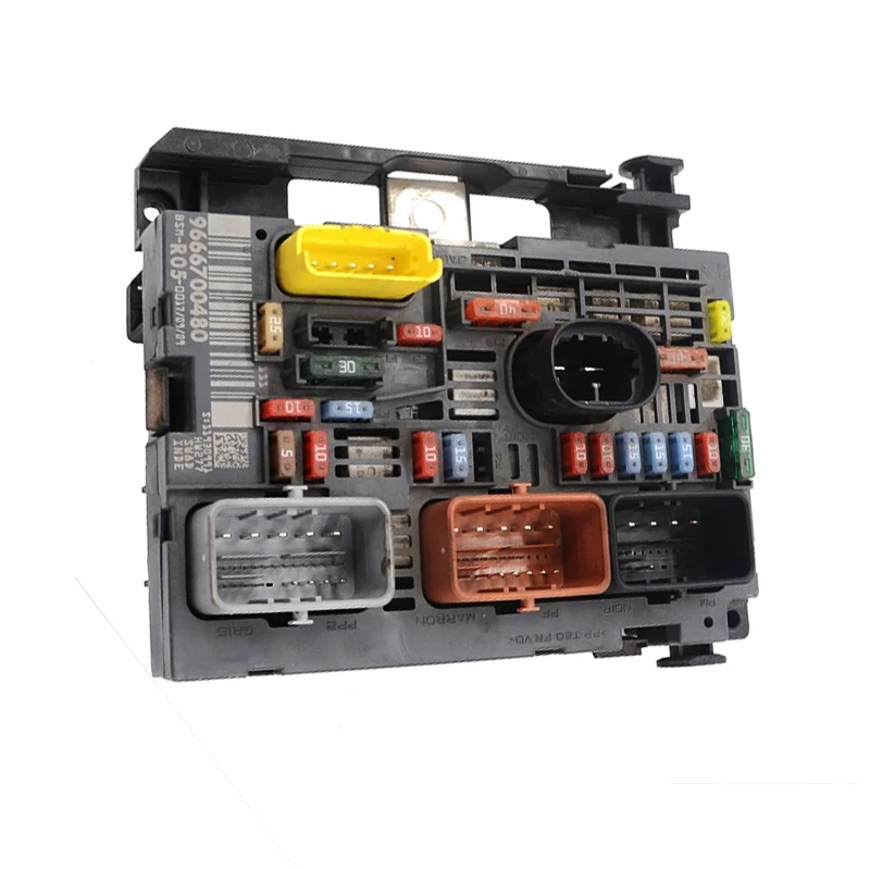 Controller Unità Fusibili Motore Originale Usato Per Peugeot 307 308 408 Citroen C4 Berlingo Bsm R05 9666700480 9664706280