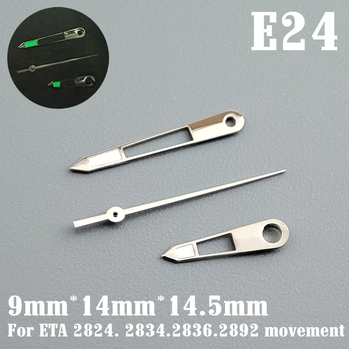 Green Super Luminous Watch Hands