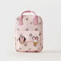 Disney cartoon Minnie Kids Backpack Mini plush Schoolbag Girls and Boys Cute lady Shoulder Bag gift 3