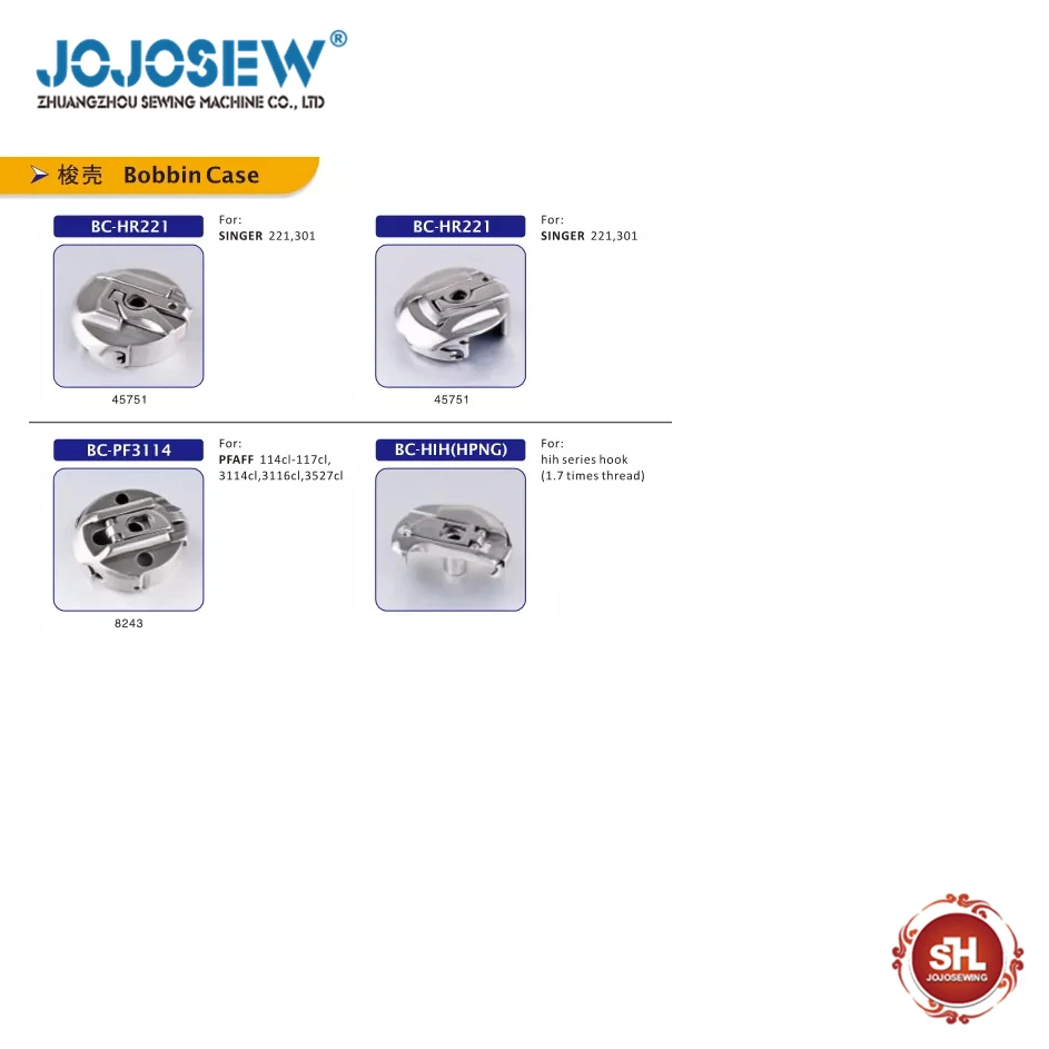 Tappo Di Copertura Della Bobina Bc-Hr221 Bc-Pf3114 Bc-Hih-Hpng Barudan Pfaff Necchi Seiko Sunstar Juki Che Prende La Ruota Dorata Diamantata