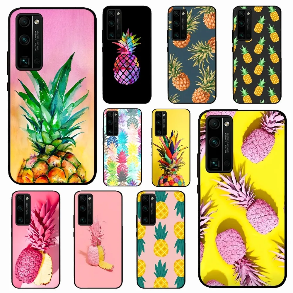 

Yellow Pineapple Phone Case For Huawei Honor 10 lite 9 20 7A pro 9X pro 30 pro 50 pro 60 pro 70 pro plus