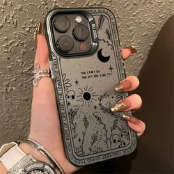 Lunar Bloom Phone Case with Flower Design - S24 FE (SC05 - HE - P3716)