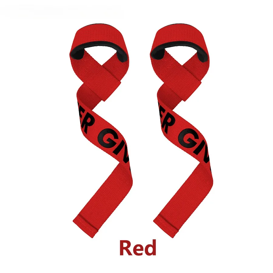 2PCS Weightlifting Straps Anti-Slip Silicone Lifting Wrist Straps Strength Training Deadlifts Crossfit Hand Grips Wrist Support 6