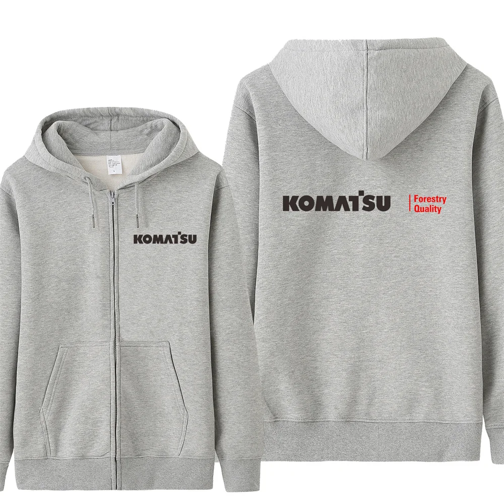 Komatsu Hoodies Men Fleece Cool Komatsu Sweatshirt Hoody Unisex Streetwear 6