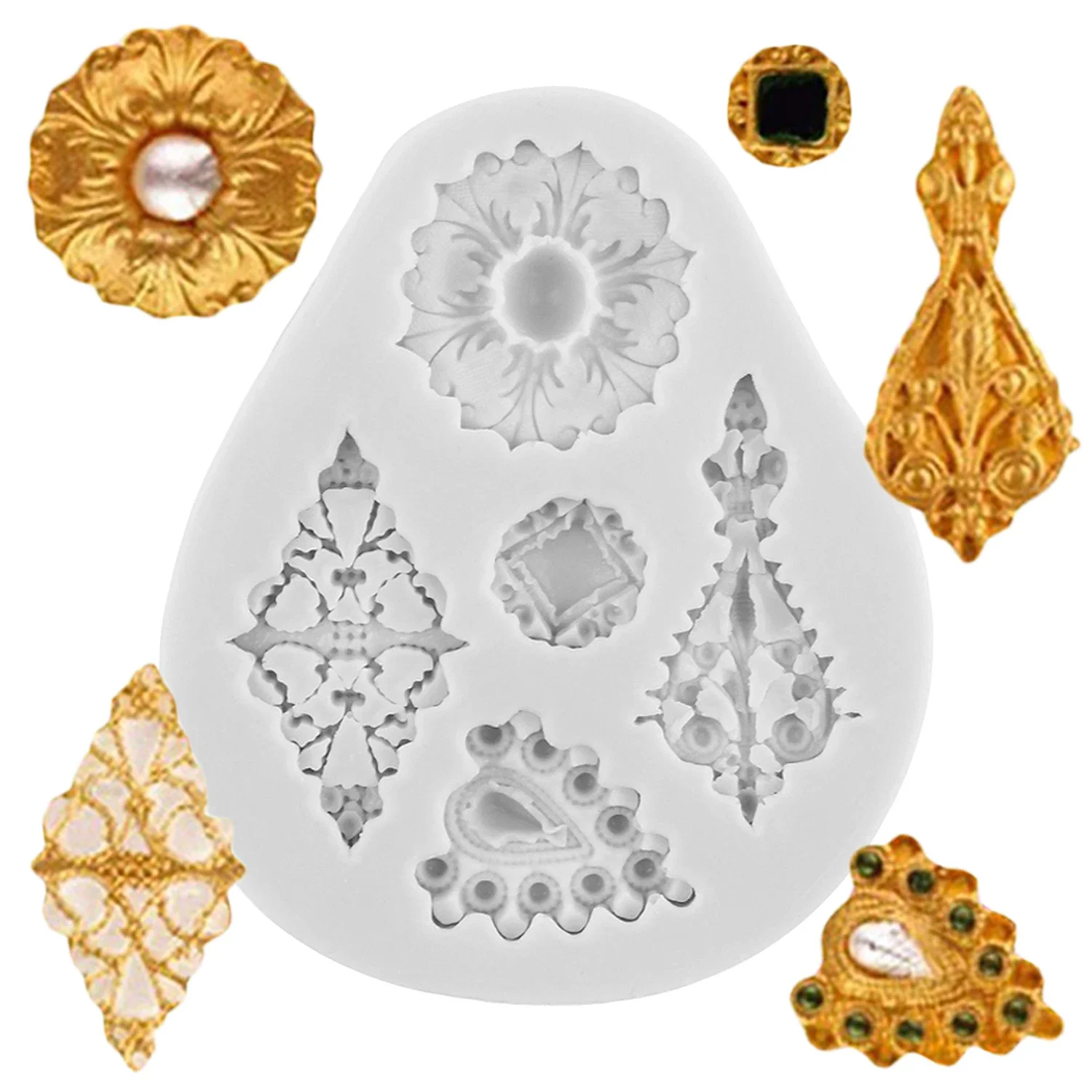 

Драгоценный камень, ювелирные изделия, силиконовая форма для кексов, искусственный шоколад, конфеты из полимерной глины