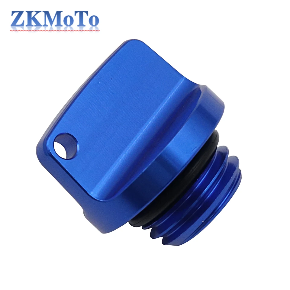 Bouchon De Remplissage D'huile M20 X 2,5 Pour Moto - Compatible ZX6R, ZX10R, ZX14R, VN900, Etc. - Aluminium CNC Anodisé Vert - 6